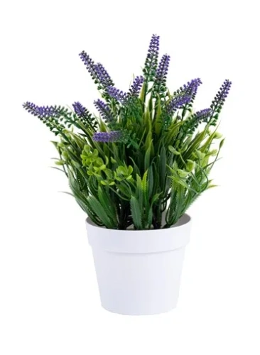 Растение искусственное в кашпо 25см 10922-5735